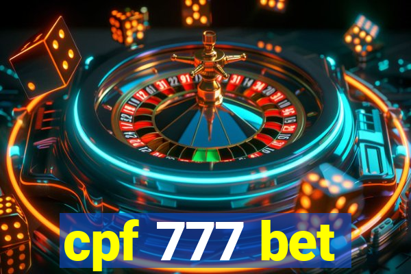 cpf 777 bet