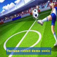 fortune rabbit demo sonic