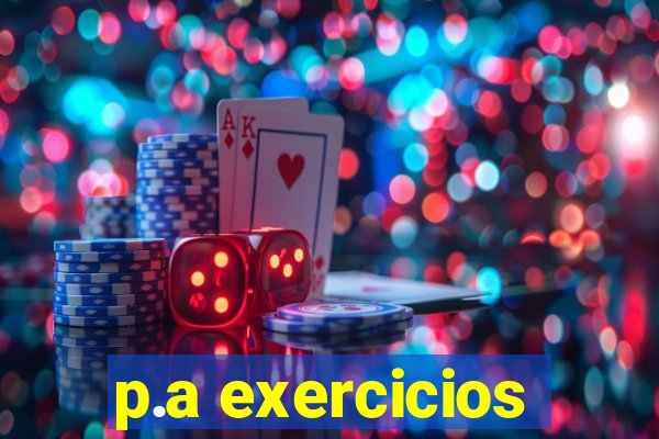 p.a exercicios