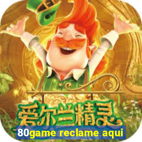 80game reclame aqui