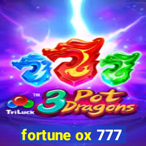 fortune ox 777