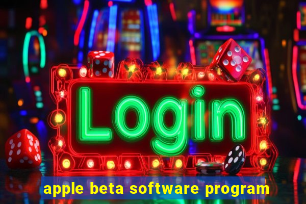 apple beta software program