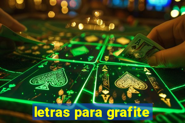 letras para grafite