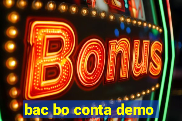 bac bo conta demo