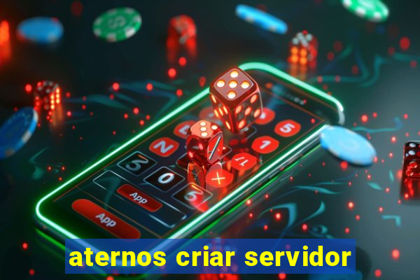 aternos criar servidor