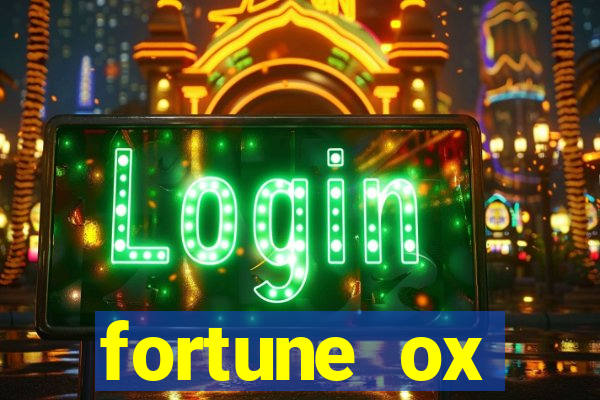 fortune ox horários pagantes