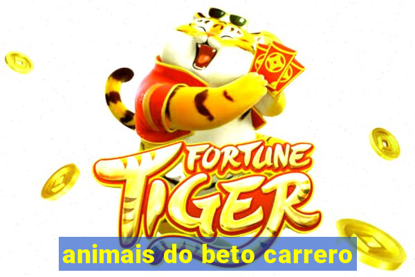 animais do beto carrero