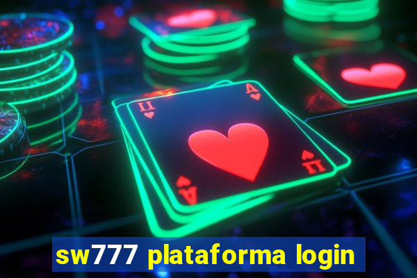 sw777 plataforma login