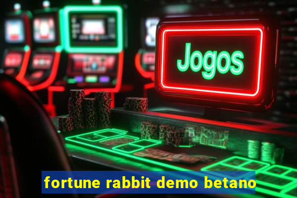 fortune rabbit demo betano