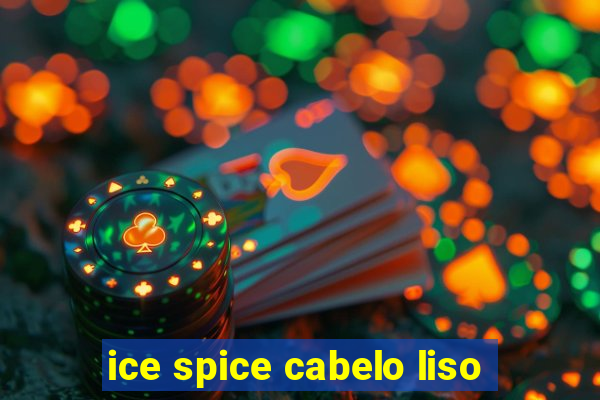 ice spice cabelo liso