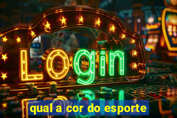 qual a cor do esporte