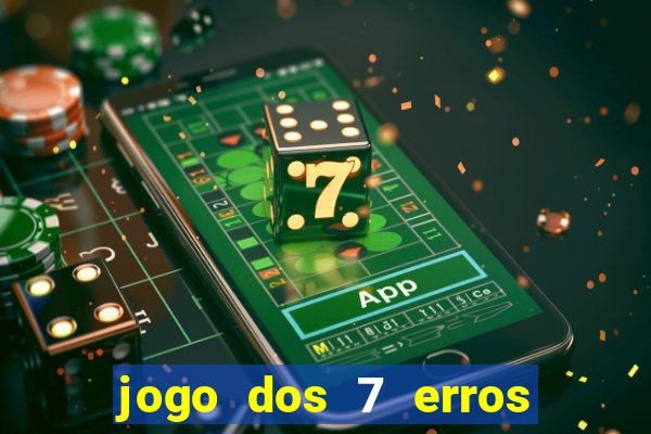 jogo dos 7 erros para manipuladores de alimentos