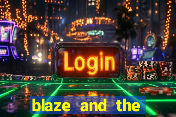 blaze and the monster machines logo font