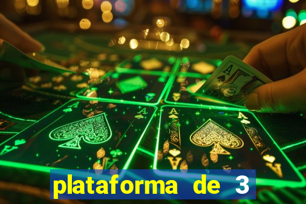 plataforma de 3 reais link