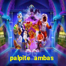 palpite ambas marcam hoje