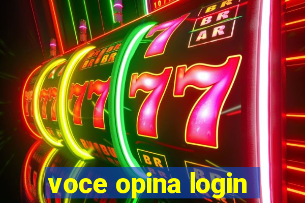 voce opina login