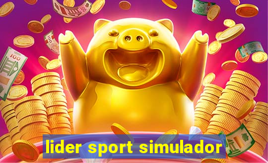 lider sport simulador