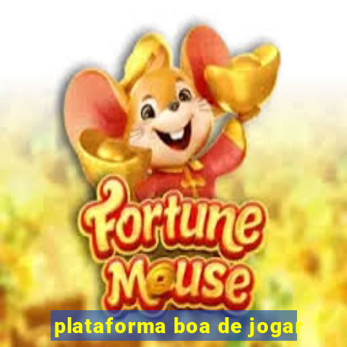 plataforma boa de jogar