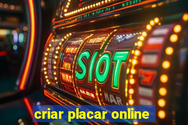 criar placar online