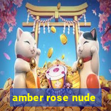 amber rose nude